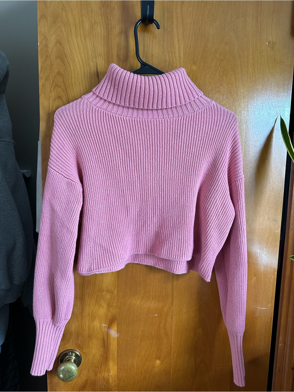 Wild fable Pink Cropped Turtleneck Sweater - Women's Cozy Knit